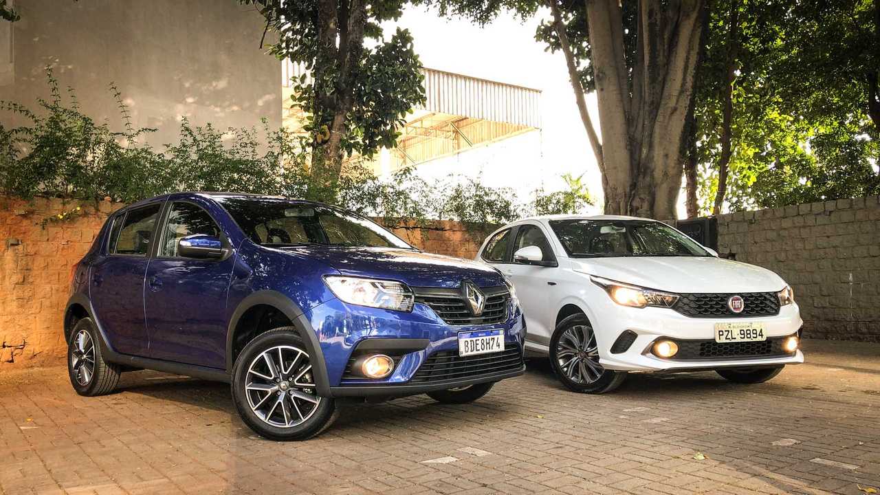 Comparativo: Renault Sandero CVT x Fiat Argo AT