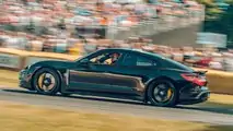 Prototipo Porsche Taycan al Goodwood Festival of Speed