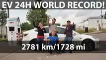 Tesla Model 3 Breaks EV Distance Record In 24-Hour Run: Video