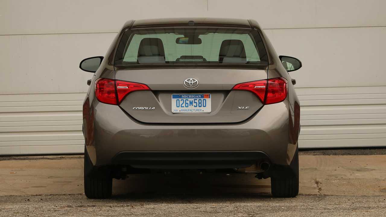 2017 Toyota Corolla Rear