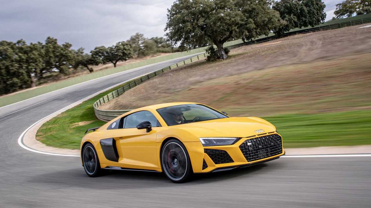 Primera prueba Audi R8 2019, circuito de Ascari