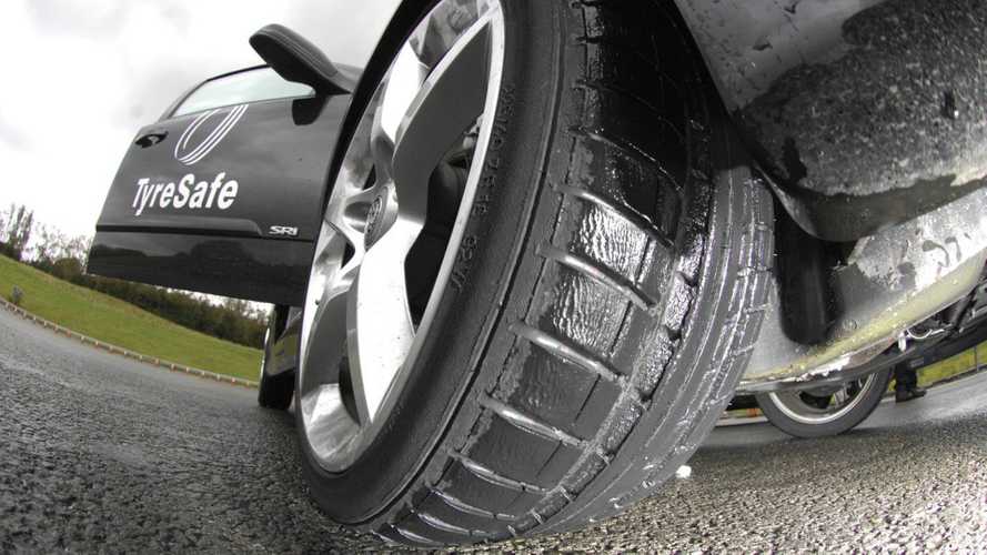 Worn tyres