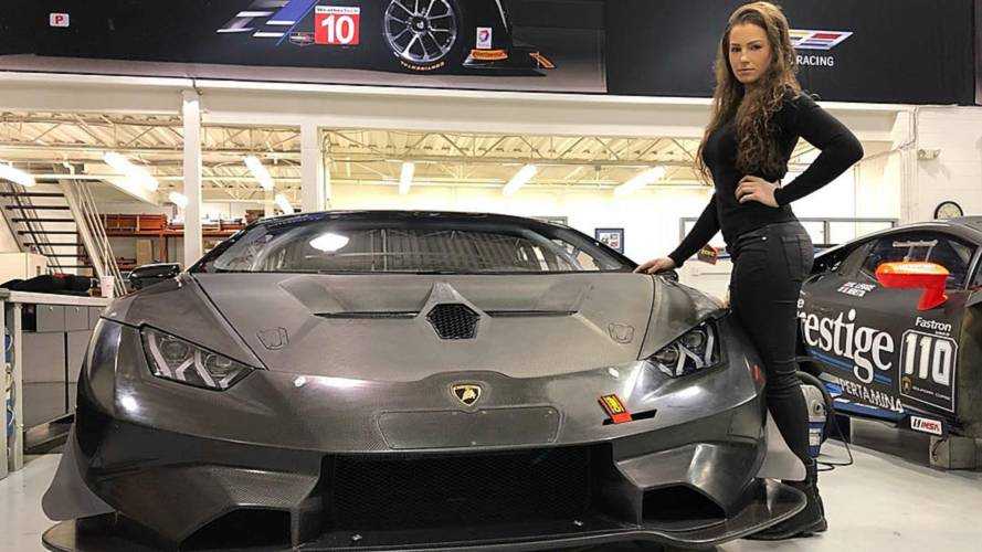 Sheena Monk Lamborghini Huracan Super Trofeo Evo