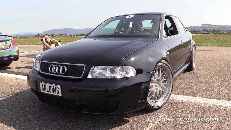 Audi Vs. Bugatti Drag Race