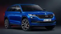 2019 Skoda Kodiaq RS leaked official photo