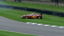 McLaren F1 GTR Crash
