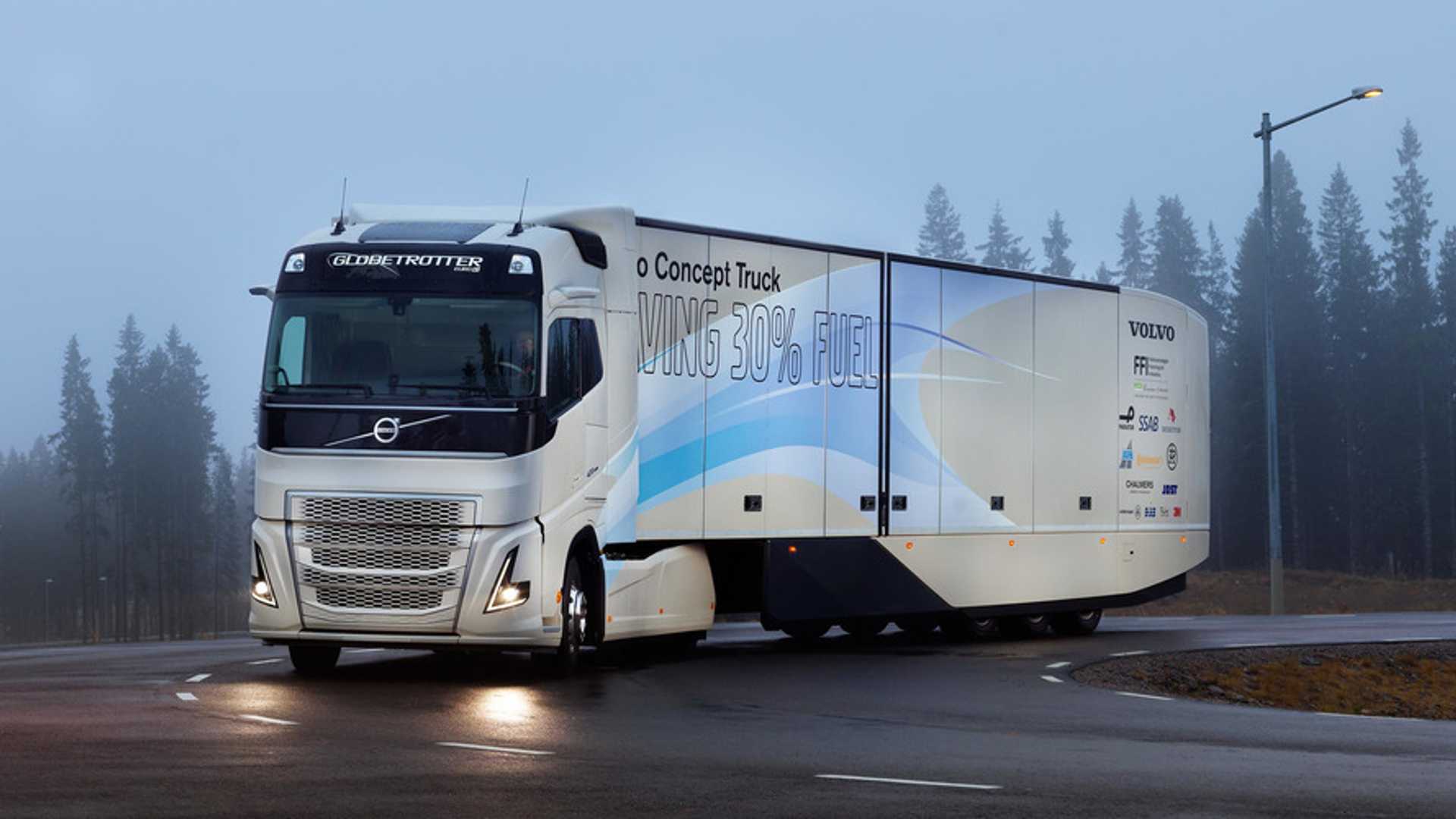 Volvo Concept Truck S Gets 30 Percent Cleaner From New Hybrid