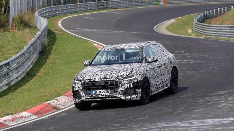 Audi Q8 spied at the Nurburgring