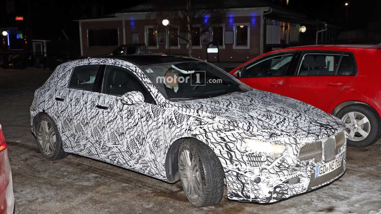 Mercedes Clase A 2018 fotos espía