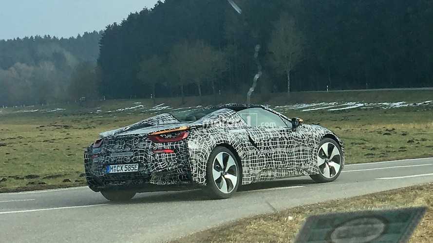 BMW i8 Spyder 2018 fotos espia