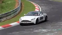Aston Martin DB11 Volante Spied Again