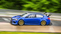 Subaru WRX STI Type RA at the Nurburgring
