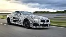 BMW M8 camouflaged prototype