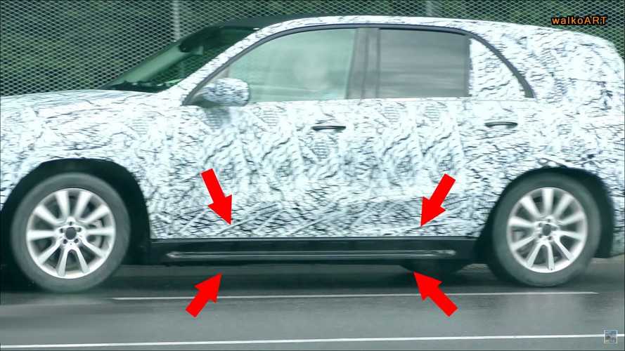 Mercedes-Benz GLE-Serisi casus videosu