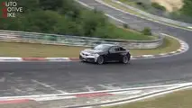 2018 BMW M2 CS screenshot from spy video