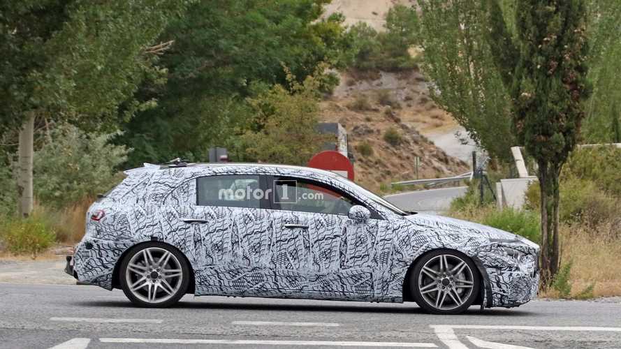Mercedes-AMG A45 2018, fotos espía