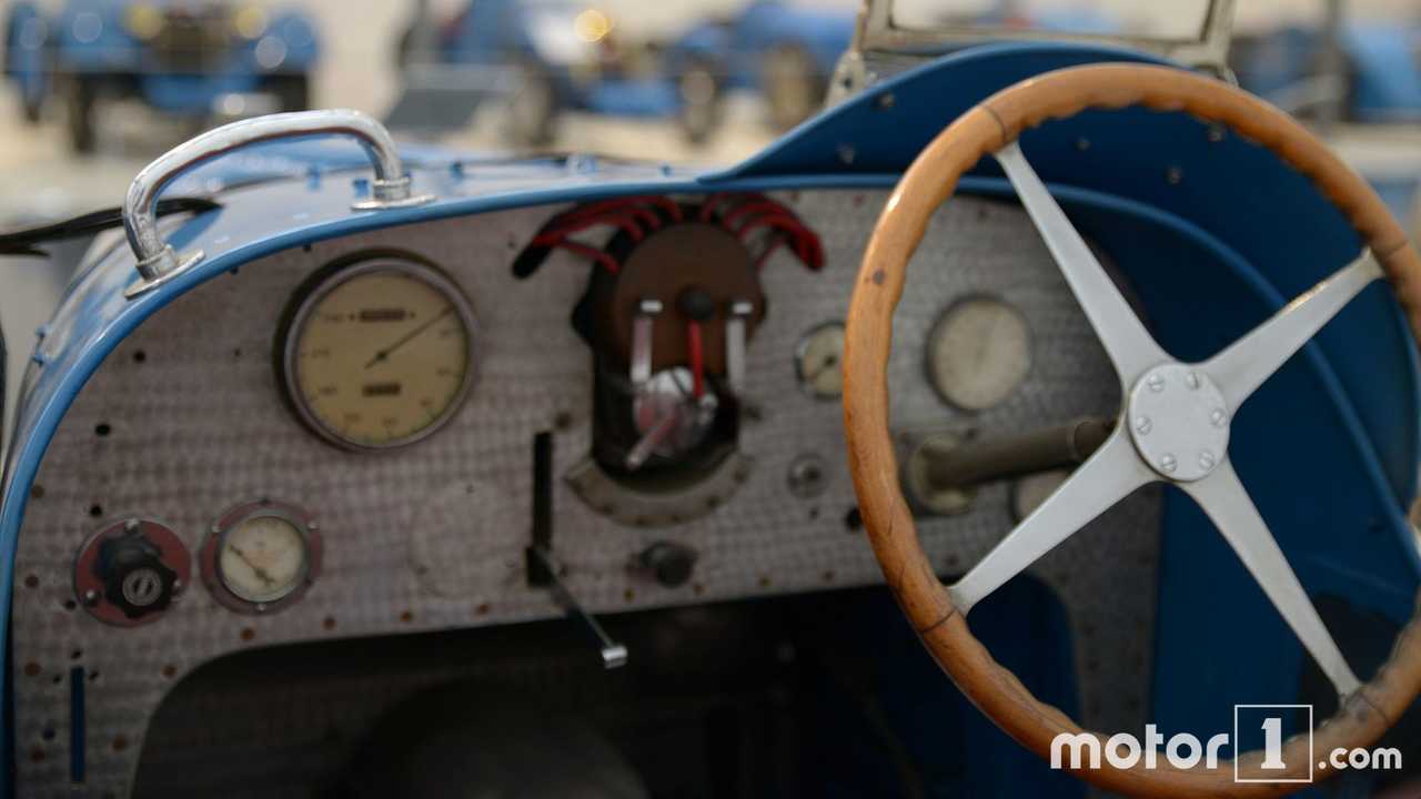 Mit dem Bugatti Type 35 (1925) in Saint Malo (Frankreich)