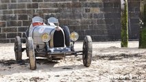 Mit dem Bugatti Type 35 (1925) in Saint Malo (Frankreich)