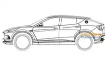Lotus SUV durchgesickert Patentbilder
