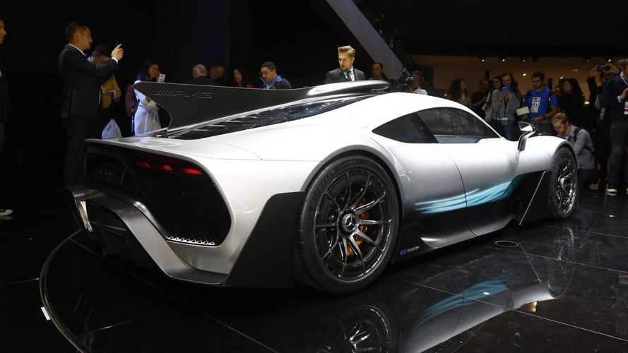 Mercedes-AMG Project One live in frankfurt