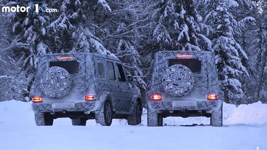 Mercedes Clase G 2017 fotos espía
