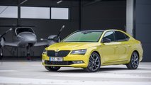 Skoda Superb Sportline with Dragon Skin paint