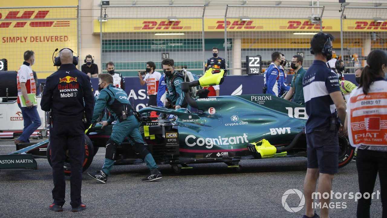Lance Stroll at Bahrain GP 2021