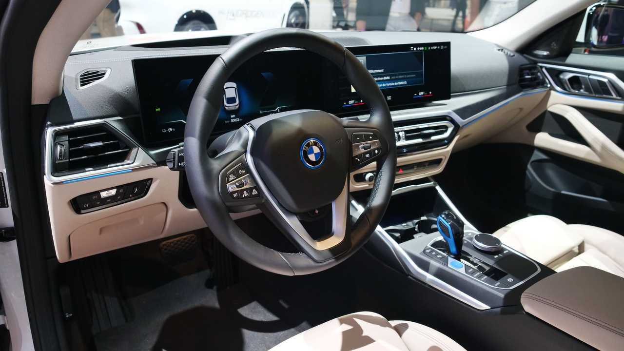 Live photos of BMW i4 from IAA 2021