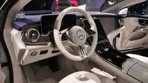 Live photos of Mercedes EQE 350 from IAA 2021