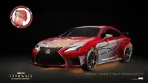 Lexus con design ispirato al film «Eternals»
