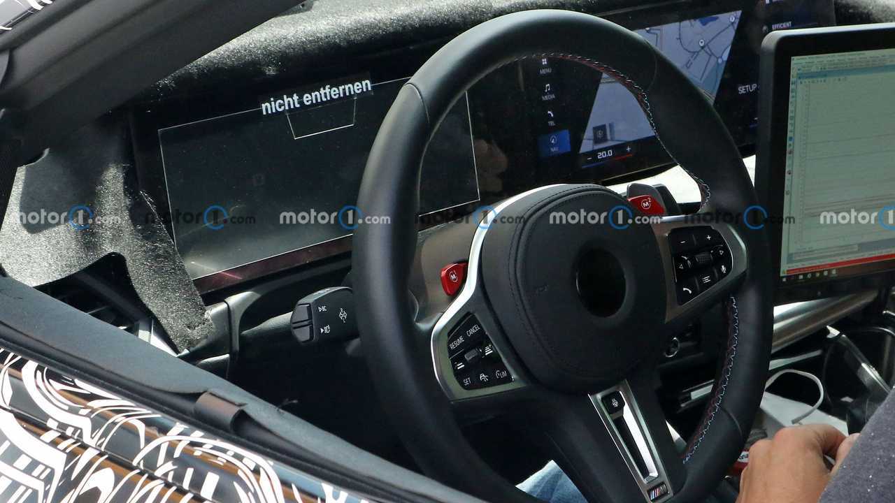 2023 BMW M2 new spy photo (interior)