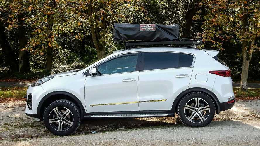 ¡Tu Kia Sportage puede ser un práctico camper 4x4!