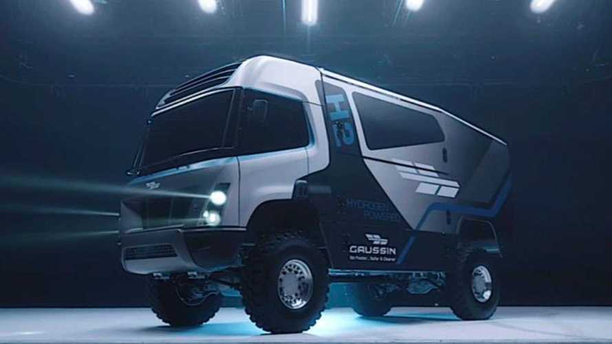 Truk Hidrogen Rancangan Pininfarina Siap Ikut Reli Dakar 2022