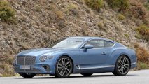 Bentley Continental GT hybrid spy photo