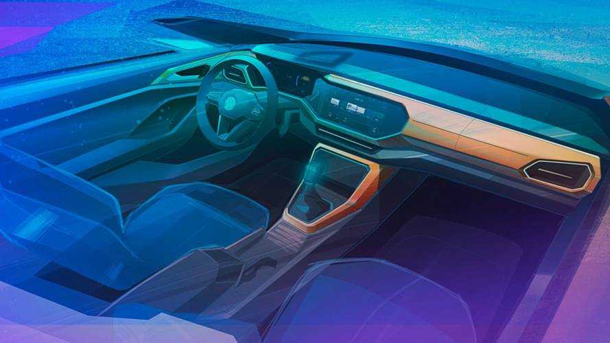 Novo SUV da Volkswagen, T-Cross mostra interior em teaser