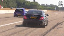 VW Golf R drag yarışı