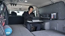 Nissan NV350 Caravan ES Mobility Concept Fishing Working