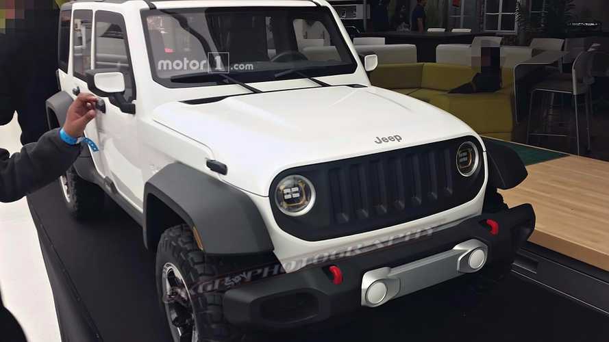 2018 Jeep Wrangler rejected design