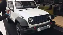 Reddedilen 2018 Jeep Wrangler tasarımı