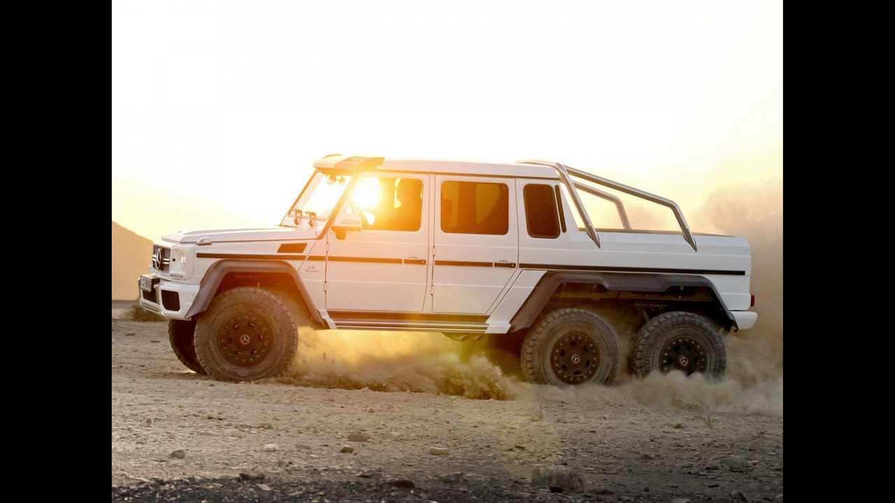 Mercedes-Benz confirma produção do monstruoso G63 AMG 6x6
