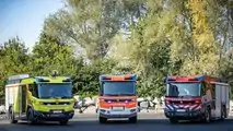 Rosenbauer’s electric fire truck “Revolutionary Technology” (RT)
