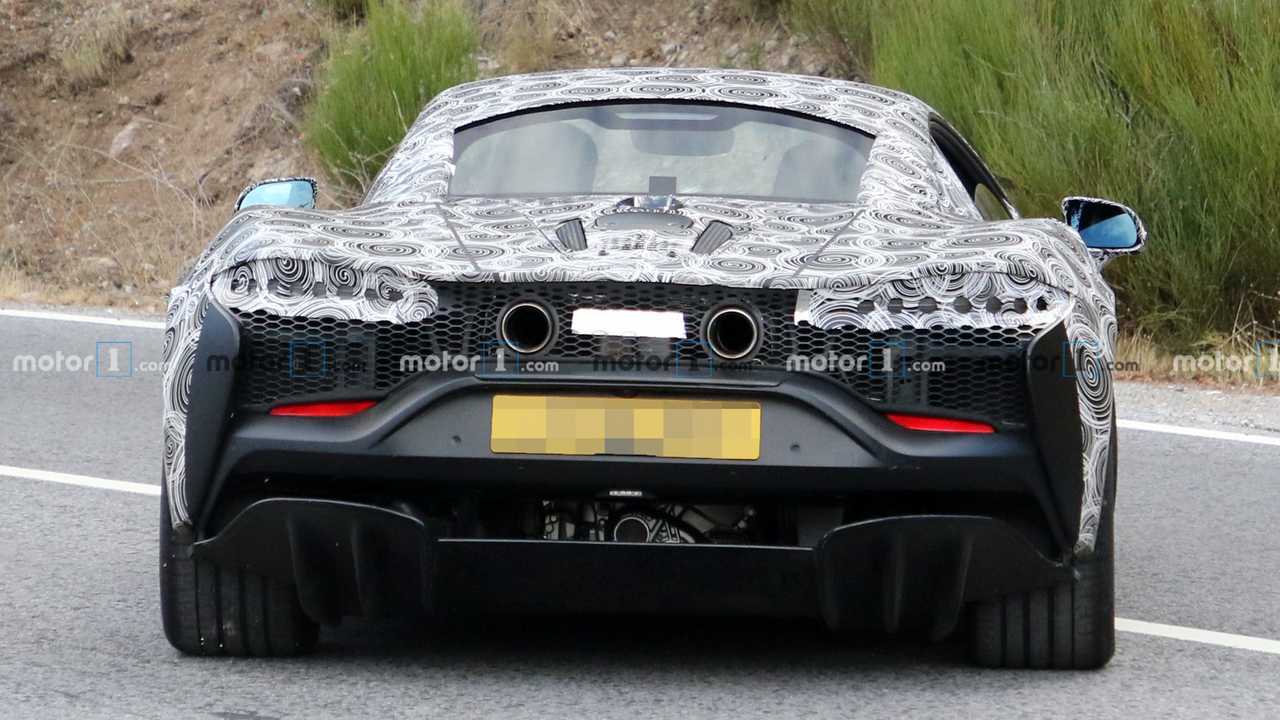 McLaren Hybrid Supercar Spy Photos