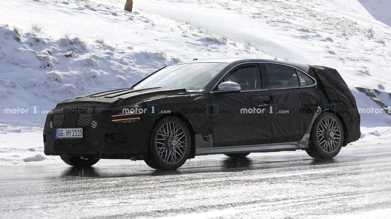 Genesis G70 Wagon Yeni Casus Fotoğrafları