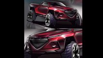 Genesis Luxury Pickup Rendering Front By Calvin Kim
