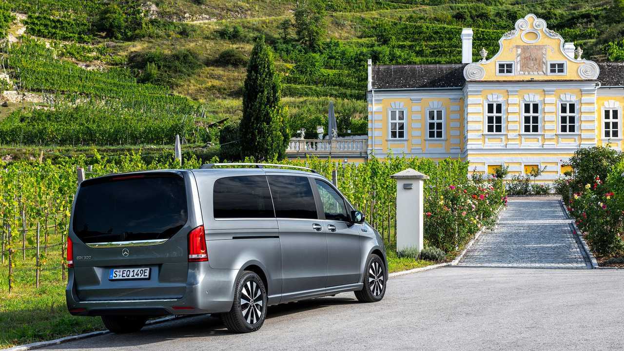 Mercedes-Benz EQV (2020) in test