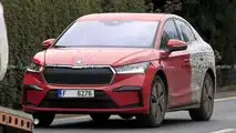 Skoda Enyaq GT (2021) auf neuen Erlkönigbildern