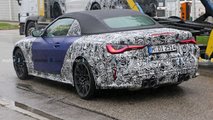 2022 BMW M4 Convertible spy photo