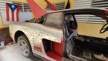 Restauración de un Ferrari Testarossa abandonado