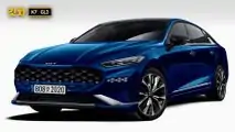 Makyajlı Kia Cadenza render