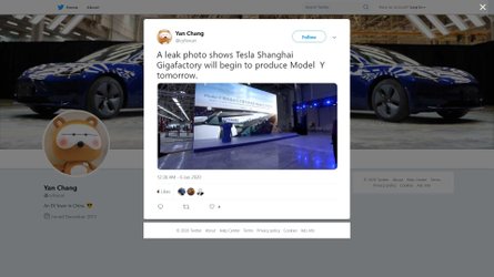 tesla model y production january 7